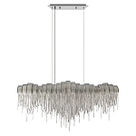 Люстра подвесная с металлическими дугами и длинными цепочками 115 см Atlantis Chain варинант исполнения - 11 | Loft Concept в Волгограде