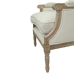 Кресло William Classical Armchair beige flax варинант исполнения - 4 | Loft Concept в Волгограде