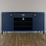 Комод-буфет Elsa Dreams Blue с открытыми полками   варинант исполнения - 5 | Loft Concept в Волгограде