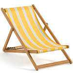 Шезлонг из акации и ткани Argentina варинант исполнения - 3 | Loft Concept в Волгограде