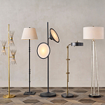 Торшер с абажурами из тонких металлических палочек Wild Thorns варинант исполнения - 3 | Loft Concept в Волгограде