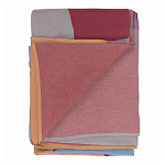 Плед из хлопка с абстрактным принтом Elysian Flow Ember варинант исполнения - 2 | Loft Concept в Волгограде