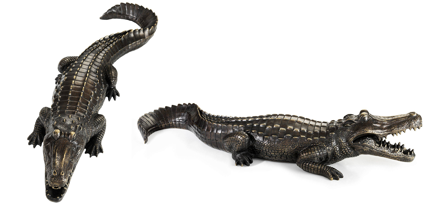 Статуэтка Eichholtz Crocodile Статуэтка Eichholtz Crocodile - Loft-Concept в Волгограде