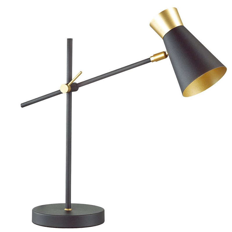 Настольная лампа Gold Secret Table Lamp Черный Золотой Настольная лампа Gold Secret Table Lamp Черный Золотой в Волгограде | Loft Concept