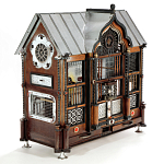 Декоративная антикварная клетка Wise Raven варинант исполнения - 2 | Loft Concept в Волгограде