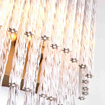 Бра с прозрачными стеклянными трубочками и металлическим основанием Nembus варинант исполнения - 2 | Loft Concept в Волгограде