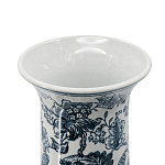 Ваза с классическим узором шинуазри синего цвета Blue & White Ornament  варинант исполнения - 2 | Loft Concept в Волгограде