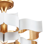 Люстра фигурная в сочетании белого и золотого цвета Shapes Inspired by Nature варинант исполнения - 1 | Loft Concept в Волгограде