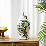 Ваза из фарфора с ручной росписью Leopard Collection  варинант исполнения - 4 | Loft Concept в Волгограде