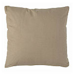 Подушка декоративная хлопковая бежевого цвета с абстрактным принтом Elysian Flow Sand варинант исполнения - 2 | Loft Concept в Волгограде