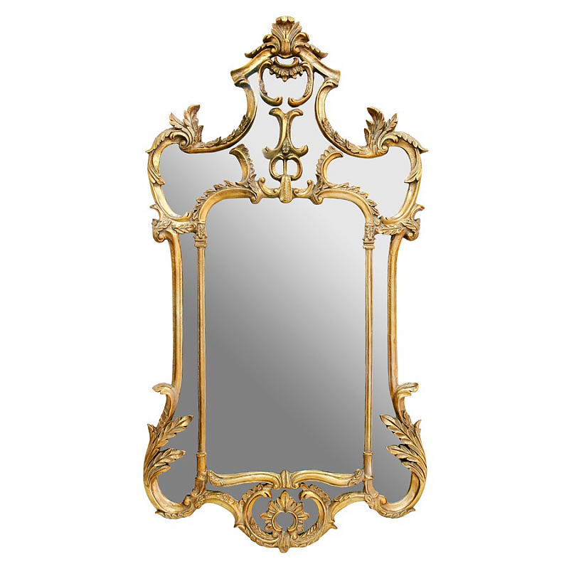 Зеркало Golden Monogram Flora Золотой Зеркало Golden Monogram Flora Золотой в Волгограде | Loft Concept