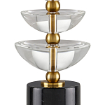 Настольная лампа с чашеобразными дисками на корпусе Glowing Waterfall варинант исполнения - 1 | Loft Concept в Волгограде