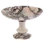 Фруктовница из натурального камня Мрамор Саянский Natural Stone Fruit Bowls варинант исполнения - 1 | Loft Concept в Волгограде