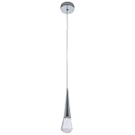 Подвесной светильник капля Acrylic Droplet Chrome Hanging Lamp варинант исполнения - 2 | Loft Concept в Волгограде