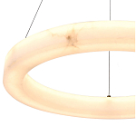 Люстра круглая с цельным каменным корпусом Unbreakable Stone варинант исполнения - 7 | Loft Concept в Волгограде