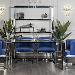 Стол обеденный металлический Weightlessness варинант исполнения - 4 | Loft Concept в Волгограде