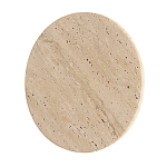 Бра с круглым плафоном из травертина Shaw Marble Lighting варинант исполнения - 4 | Loft Concept в Волгограде