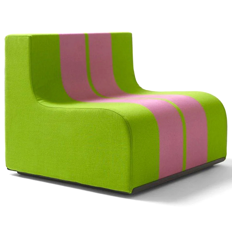 Дизайнерское кресло зеленое Poltronova Sofo Verosa Green Pink Armchair Салатовый Розовый Дизайнерское кресло зеленое Poltronova Sofo Verosa Green Pink Armchair Салатовый Розовый в Волгограде | Loft Concept