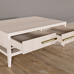 Кофейный стол Primo с двумя ящиками Светлый дуб варинант исполнения - 7 | Loft Concept в Волгограде