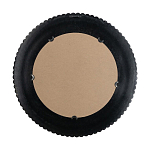 Зеркало круглое с текстурированным дизайном рамы Helios варинант исполнения - 3 | Loft Concept в Волгограде