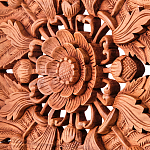 Панно из дерева квадратное Novala Panel With Trees варинант исполнения - 2 | Loft Concept в Волгограде