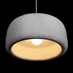 Подвесной светильник с круглым рельефным абажуром Sergey Makhno варинант исполнения - 5 | Loft Concept в Волгограде