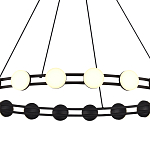 Люстра кольцевая с круглыми светодиодными источниками света Maxine Light варинант исполнения - 5 | Loft Concept в Волгограде