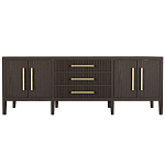 Большая VT-тумба Primo шпон темный орех варинант исполнения - 1 | Loft Concept в Волгограде