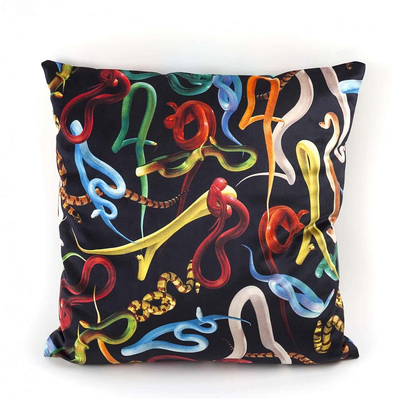 Подушка Seletti Cushion Snakes Toiletpaper Мульти Подушка Seletti Cushion Snakes Toiletpaper Мульти в Волгограде | Loft Concept