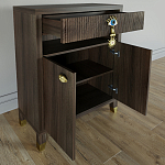 Комод Elsa Dreams Walnut Двухстворчатый  варинант исполнения - 1 | Loft Concept в Волгограде