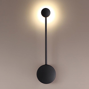 Бра Pin Wall Light Black 40