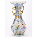 Ваза фарфоровая с попугаями Gaya варинант исполнения - 5 | Loft Concept в Волгограде