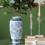 Ваза с синим цветочным орнаментом Blue & White Ornament  варинант исполнения - 5 | Loft Concept в Волгограде