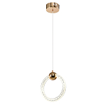 Подвесной светильник светодиодный в форме кольца Lighting Rings Gold варинант исполнения - 1 | Loft Concept в Волгограде