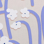 Подушка декоративная с цветочным принтом Blossom Essence Lily варинант исполнения - 3 | Loft Concept в Волгограде