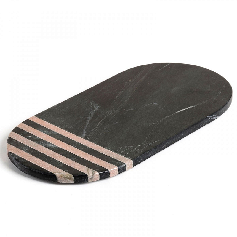 Разделочная доска Pink on Black Черный Розовый (Rose) Разделочная доска Pink on Black Черный Розовый (Rose) в Волгограде | Loft Concept