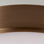 Потолочный светильник круглой формы с белым выпуклым матовым плафоном Feiss варинант исполнения - 3 | Loft Concept в Волгограде