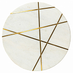 Кофейный столик с мраморной столешницей Sleeve варинант исполнения - 4 | Loft Concept в Волгограде