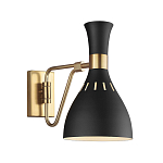 Бра с плафоном в форме песочных часов с узкими перфорированными отверстиями Feiss варинант исполнения - 1 | Loft Concept в Волгограде