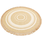 Ковер из комбинированного состава с узором The Cycle of Happiness варинант исполнения - 4 | Loft Concept в Волгограде