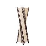 Торшер из перламутра на металлическом каркасе Indonesian Wave варинант исполнения - 3 | Loft Concept в Волгограде