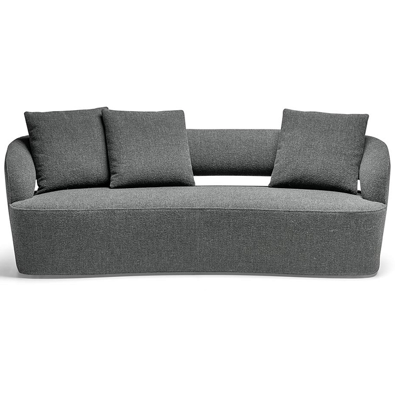 Дизайнерский диван LUCIO Sofa Серый Белый Дизайнерский диван LUCIO Sofa Серый Белый в Волгограде | Loft Concept