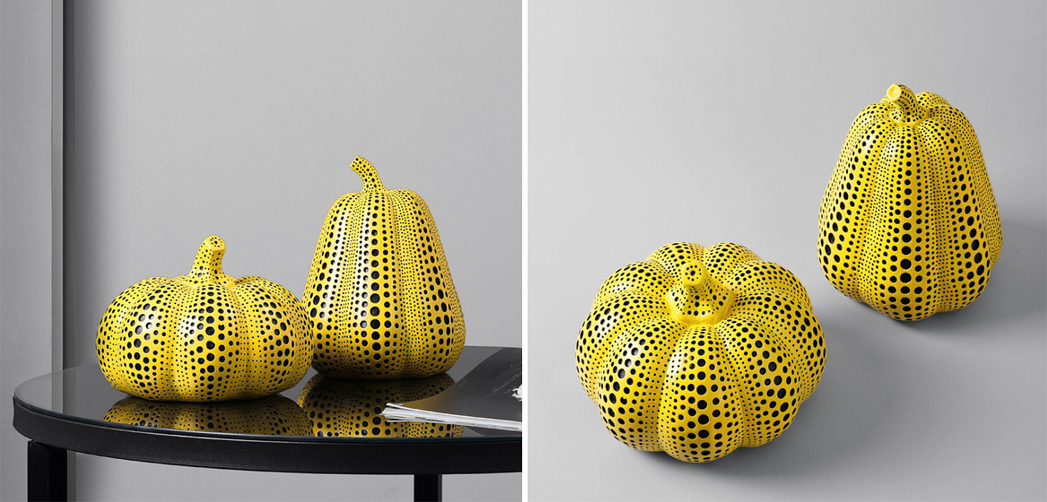 Статуэтка тыквы Kusama Yayoi I Статуэтка тыквы Kusama Yayoi I - Loft-Concept в Волгограде