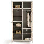 Шкаф с двумя дверцами из плетеного ротанга Tomio Wicker Furniture варинант исполнения - 5 | Loft Concept в Волгограде