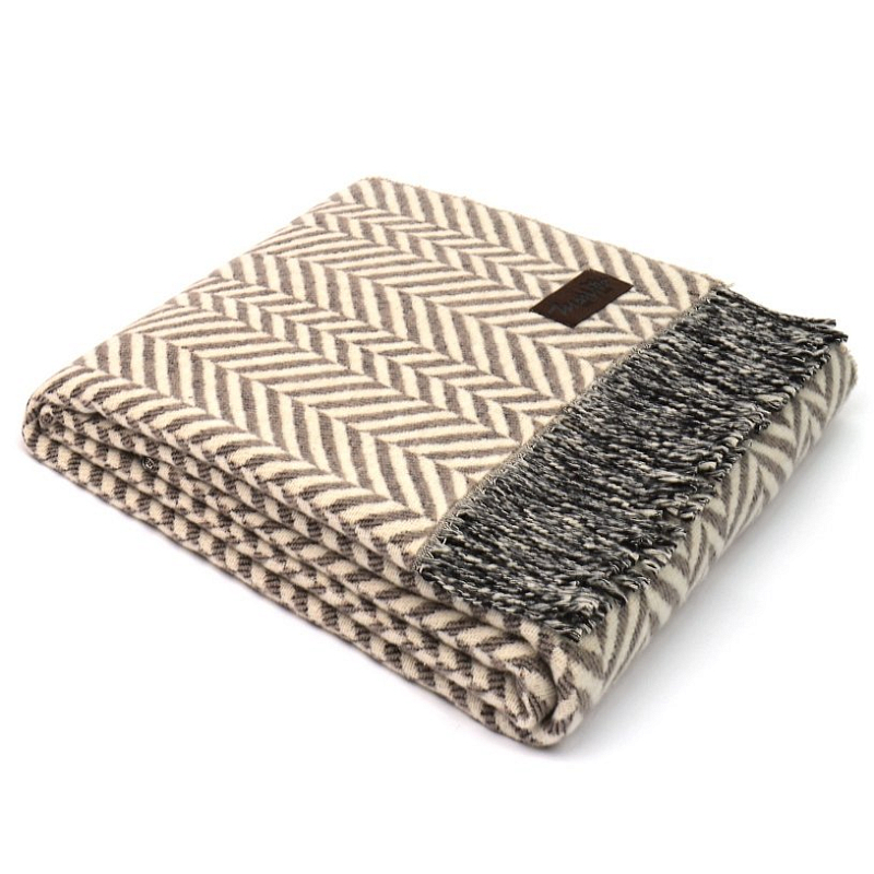 Плед PALLADIO 0001 Marzotto Бежевый в Волгограде | Loft Concept 