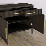 Буфет Primo с двумя ящиками и двумя фасадами шпон орех варинант исполнения - 4 | Loft Concept в Волгограде