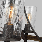 Люстра с цилиндрическим плафонами из толстого волнистого стекла в индустриальном стиле Feiss варинант исполнения - 17 | Loft Concept в Волгограде