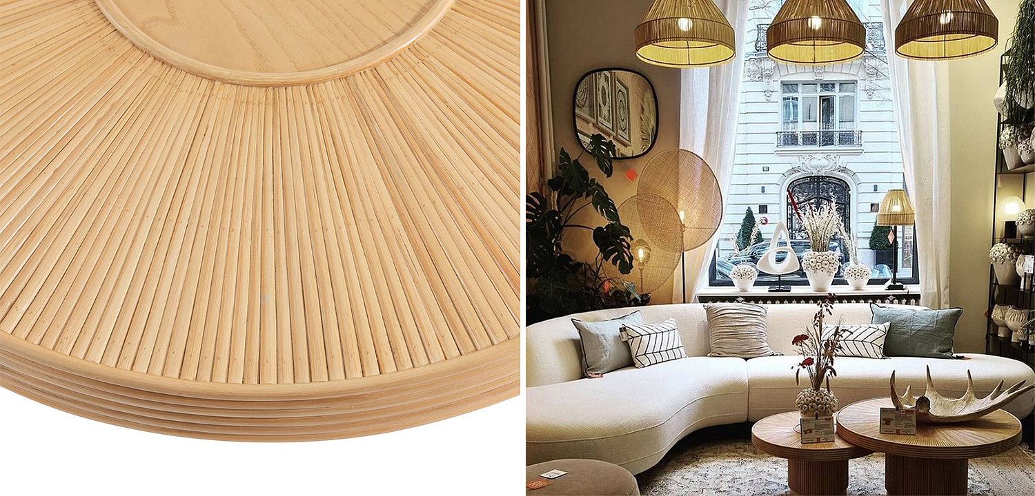 Кофейный стол Randi Wicker Coffee Table Кофейный стол Randi Wicker Coffee Table - Loft-Concept в Волгограде