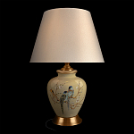 Настольная лампа бежевая с изображением птиц Slip Away варинант исполнения - 2 | Loft Concept в Волгограде