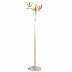 Торшер с 3-мя плафонами в виде цветов Golden Bird of Paradise варинант исполнения - 3 | Loft Concept в Волгограде